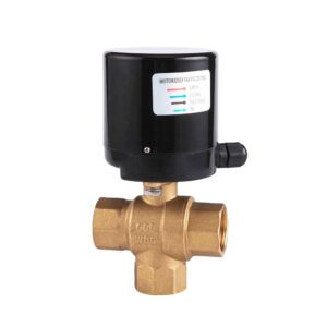 motorized 3 way ball valves