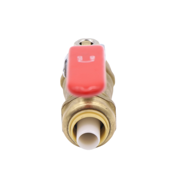 push brass ball valve