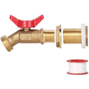 Water Quarter Turn Tap with Union 0513