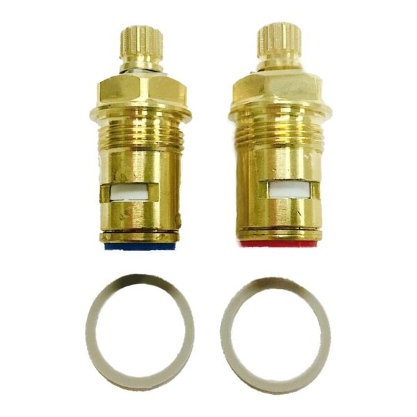 Brass cartridge valves