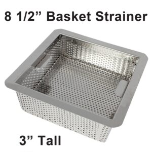Floor Sink Basket Strainer size