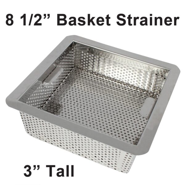 Floor Sink Basket Strainer size