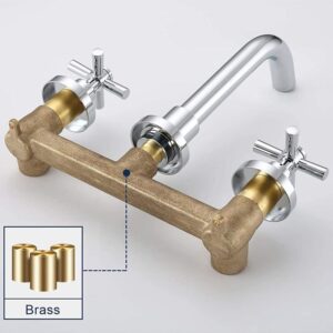 Bathroom Faucet with Chrome Plated