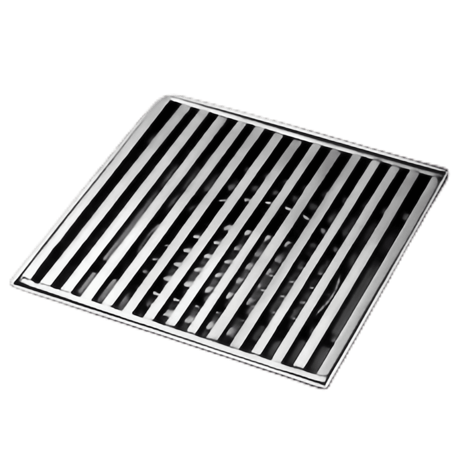 liner floor drain chrome plated