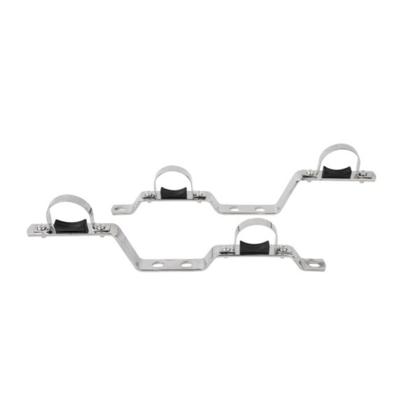 Heating manifold metal's clamps