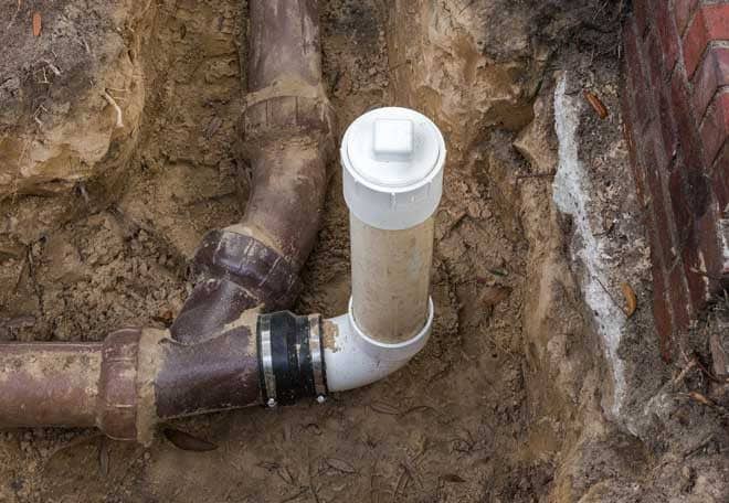 a drain cleanout