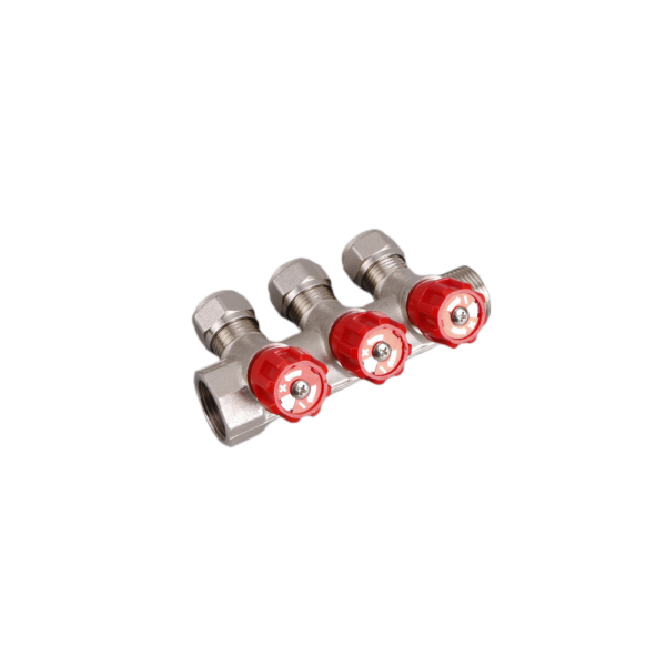 Brass Central Pex Heating Manifold 0708c