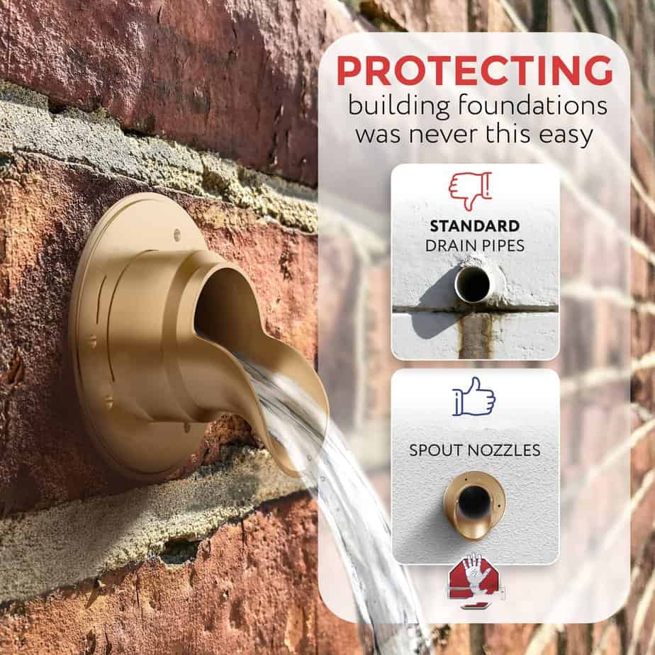 downspout nozzle