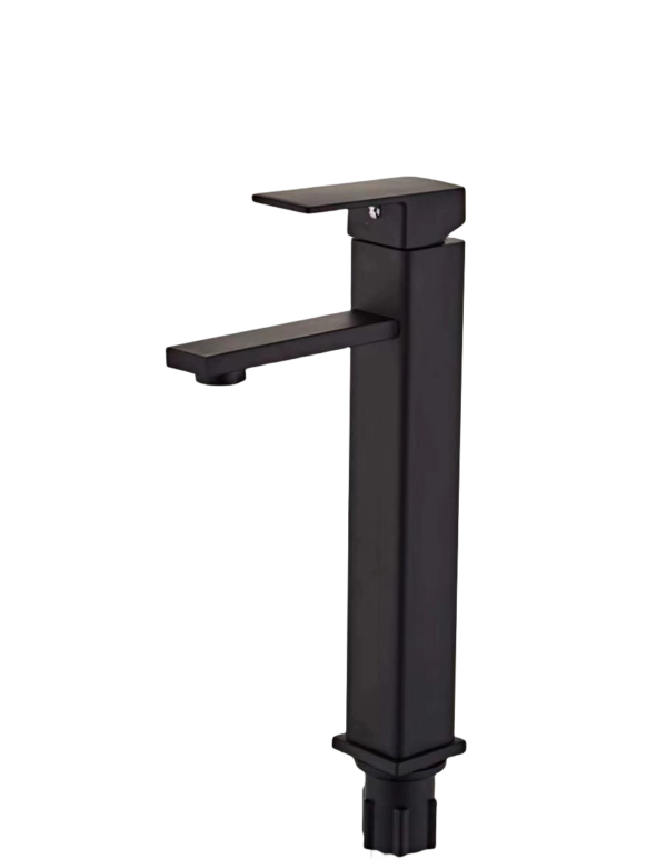 square bathroom vessel faucet