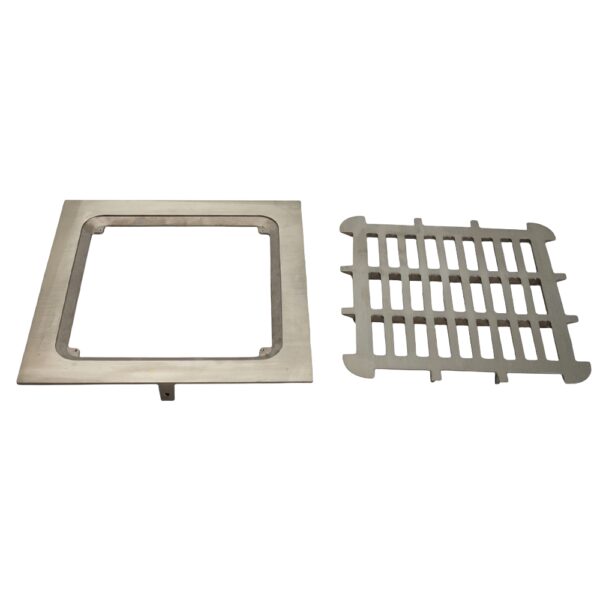 12 inch square ni bronze grid strainer floor drain parts 0897c