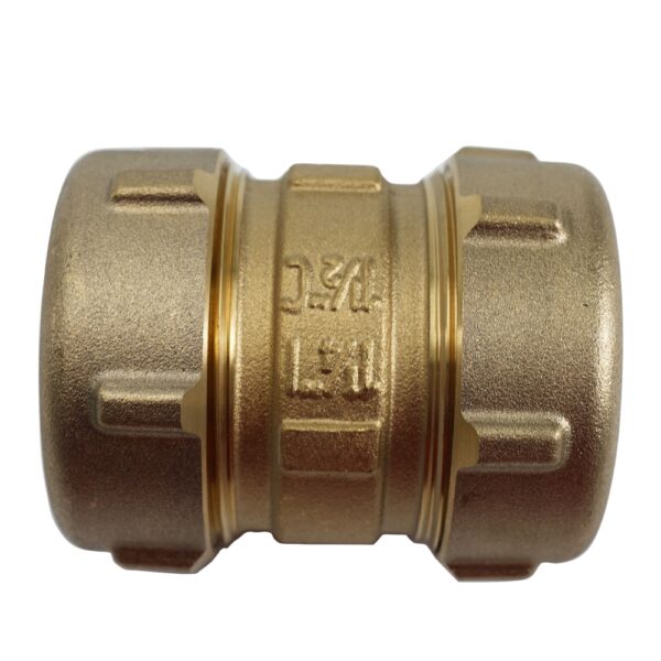 brass compression coupling tube 0874c