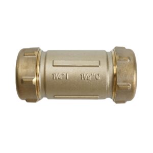 brass compression coupling tube union fitting connectors 0874d