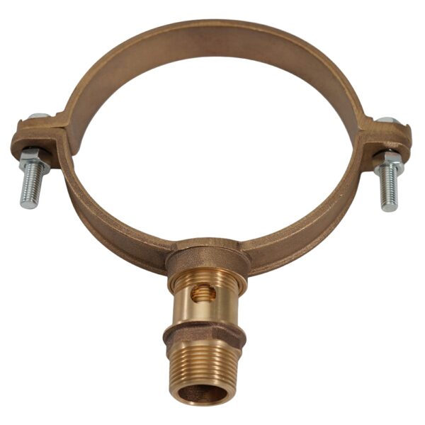 cast bronze pipe clamp 0876d