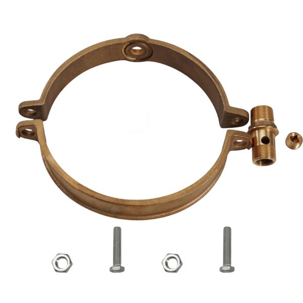 cast bronze pipe clamp split ring components 0876c