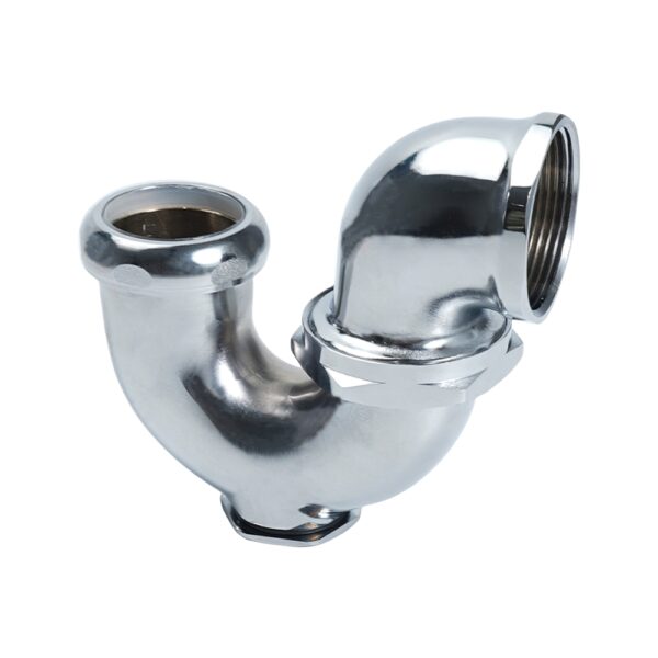 cast l.a traps with cleanout tubular chrome plated 0895b