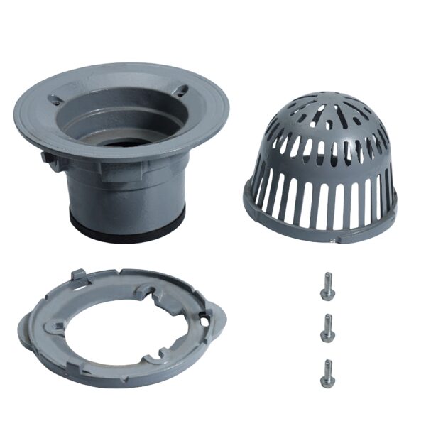 commercial cast iron roof drain water outlet drains spare parts 0968c