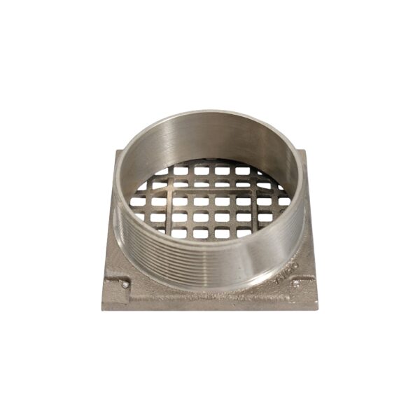 ni bronze cleanout spuds round floor drain strainer downside 0978c