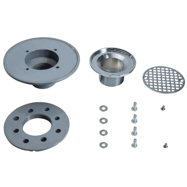 no hub cast iron adjustable shower and floor 0887k