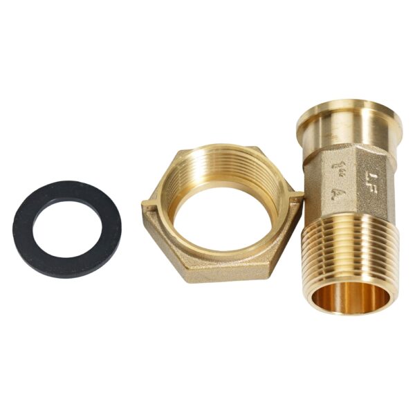 spare parts of brass water meter coupling connector
