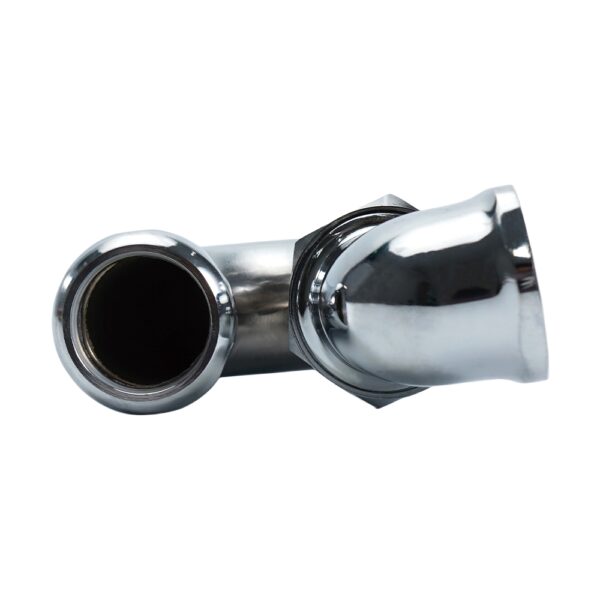 waste drain cast brass l.a traps with cleanout tubular chrome plated 0895