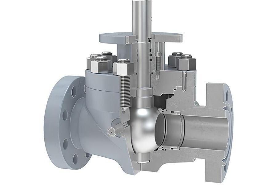trunnion ball valve structure