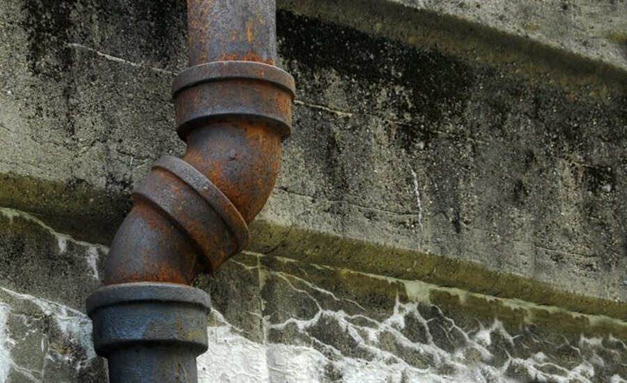 cast iron pipe leaks
