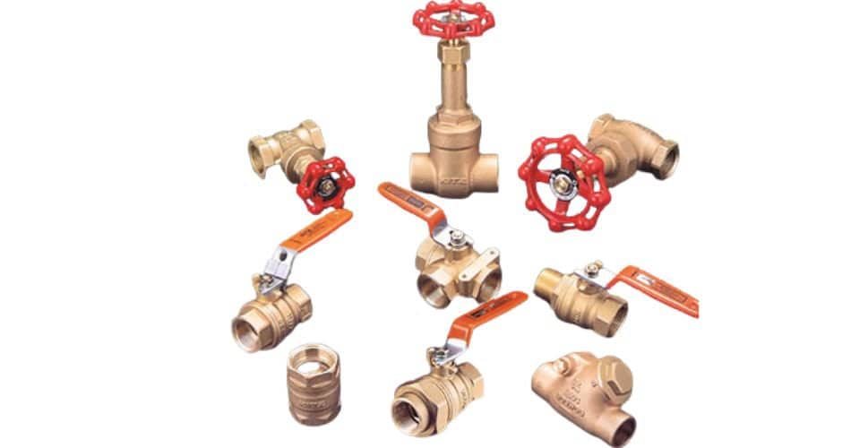 lead free brass valves
