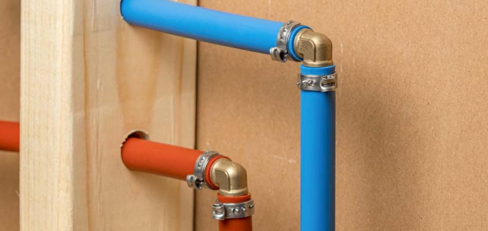 pex pipes away from direct sunlight