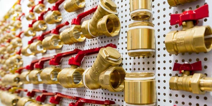 brass valves show
